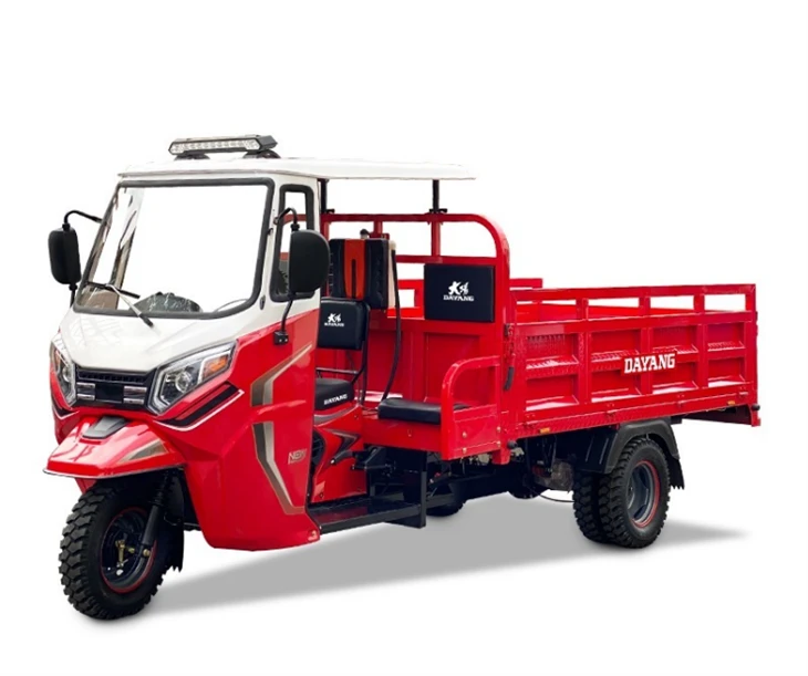 China Hot Selling High Quality Semi Cabin Models 250CC 300CC 350CC Cargo Tricycle