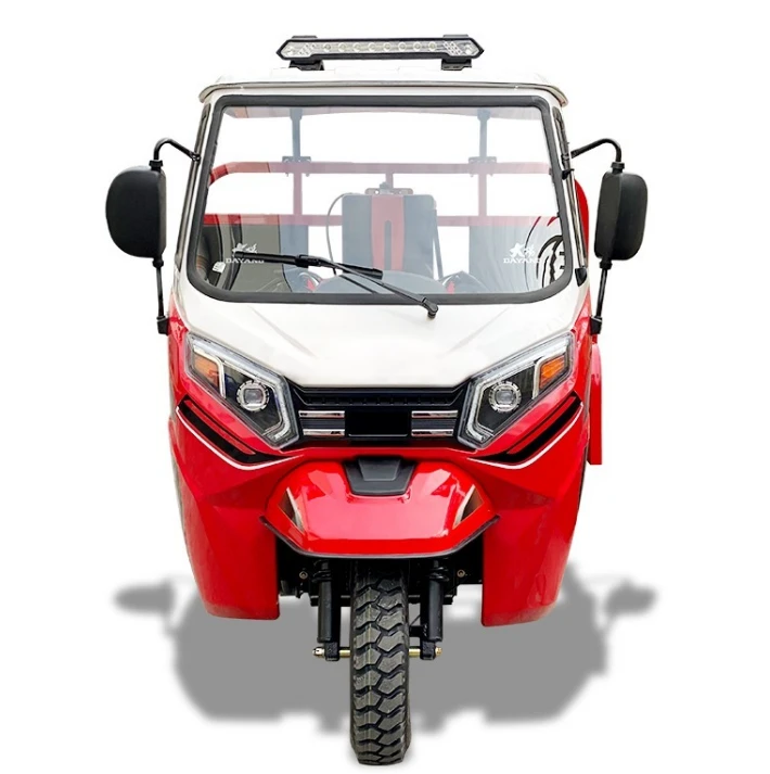 China Hot Selling High Quality Semi Cabin Models 250CC 300CC 350CC Cargo Tricycle